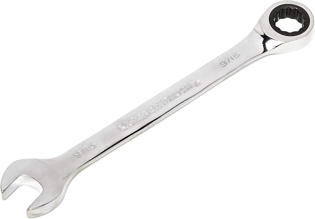 GearWrench 5 Stück 12-tlg. Ratschen-Ringmaulschlüssel-Set, SAE - 93005 5 Stück SAE Schraubenschlüsse