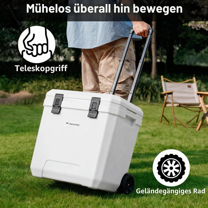 Naturehike Kühlbox 17 Liter/24 Liter/36 Liter Thermobox hochwertige PU Isolierbox 48 Std. Kühlleistu