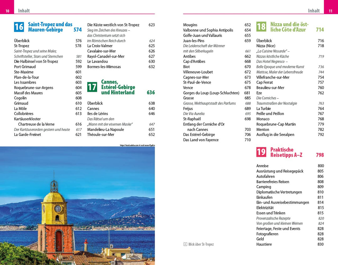 Reise Know-How Reiseführer Provence & Côte d'Azur, Taschenbuch