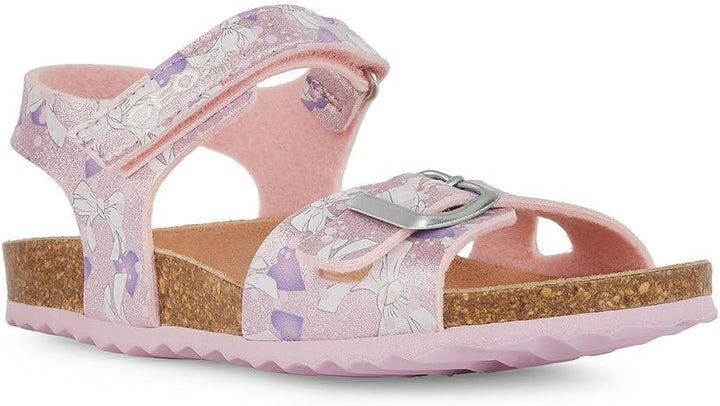 Geox Mädchen J Adriel Girl C Sandalen 24 EU Pink Lilac, 24 EU Pink Lilac