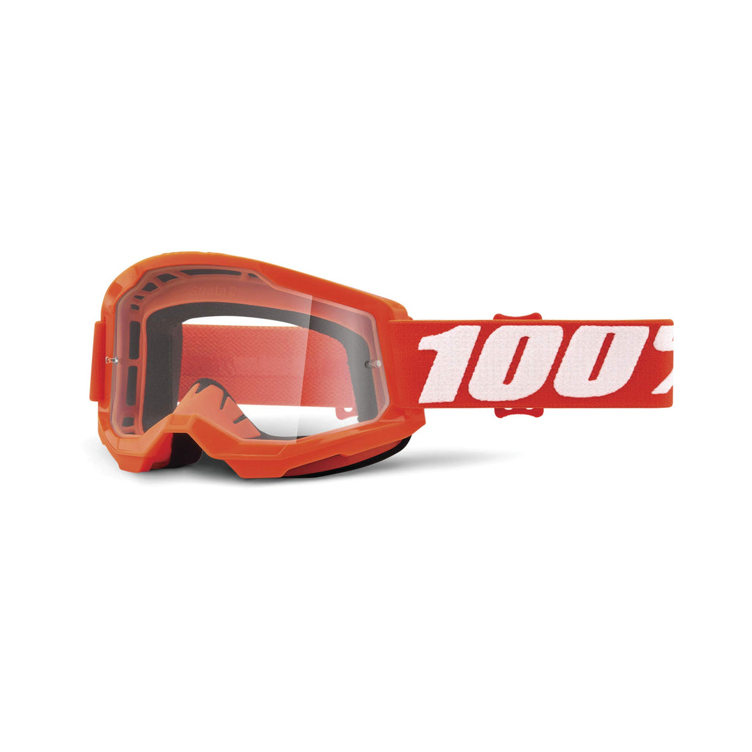 100% Unisex-Adult Strata 2 Sunglasses, Blau, Erwachsene Orange, Orange
