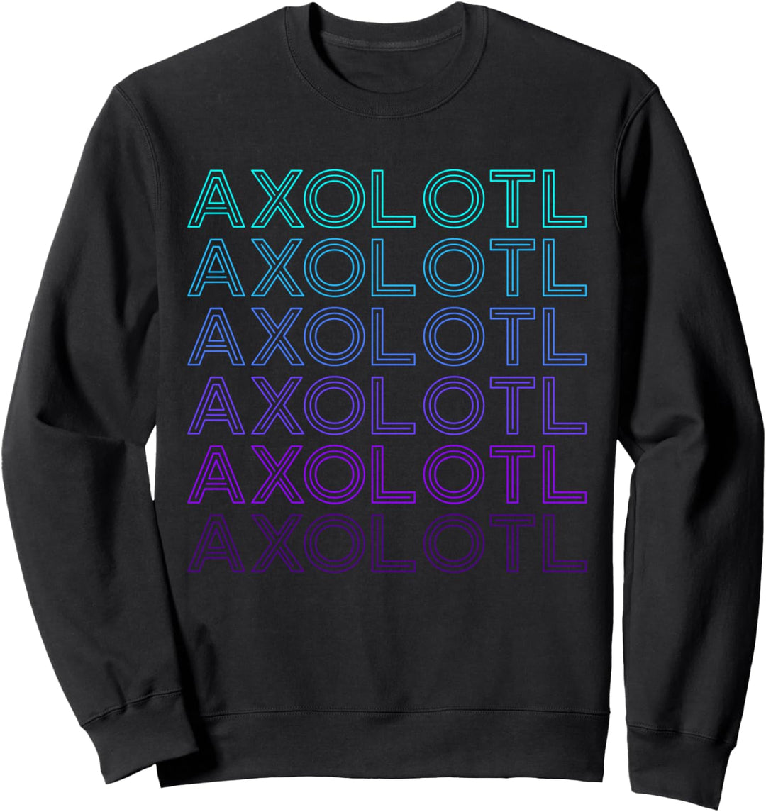 Axolotl Retro Sweatshirt