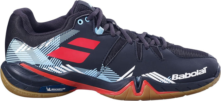 Babolat Herren Shadow Spirit M, Badmintonschuhe, Outdoor, Farbe Schwarz, Grösse 37.5 38.5 EU Black T