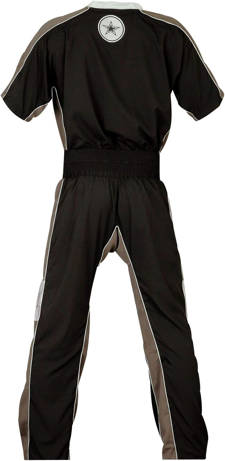 TopTen Kickboxuniform „FLEXZ“ Schwarz - Grau 130, Schwarz - Grau 130