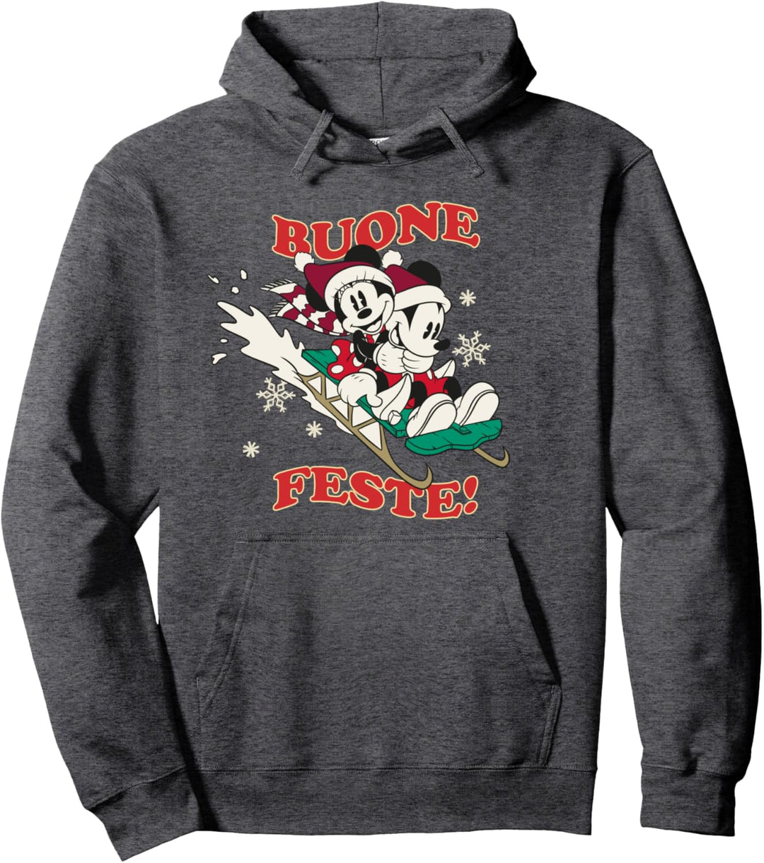 Disney Mickey Mouse and Minnie Buone Feste! Pullover Hoodie