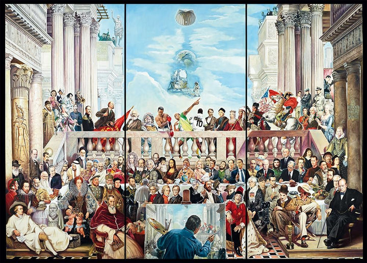 Schmidt Spiele 59270 Renato Casaro, So vergeht der Ruhm der Welt, 3000 Teile Puzzle