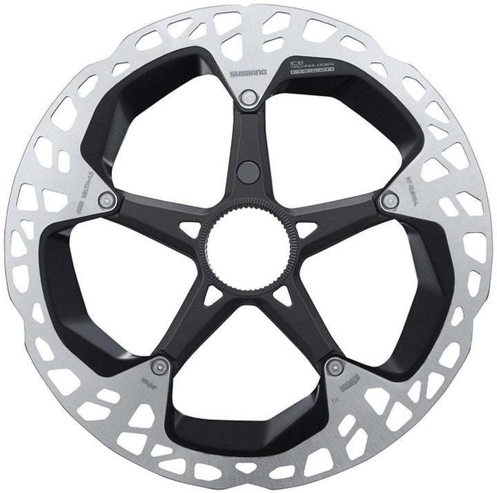 SHIMANO Unisex-Adult Festplatte 203mm Centr Lock (e) Fahrradbremsen, Mehrfarbig, one Size