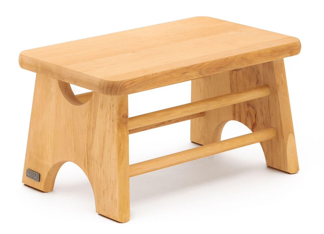 BioKinder Max Tritthocker Schemel Hocker aus Massivholz Erle 34 x 21,5 x 20 cm