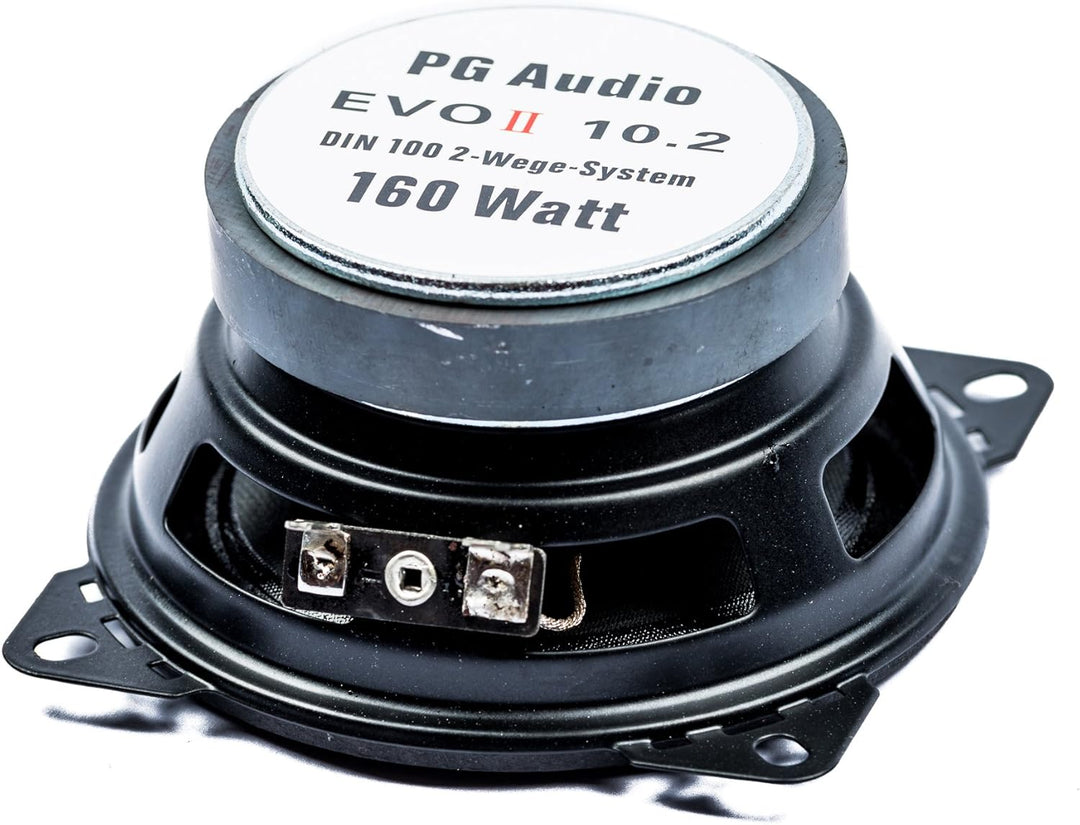 EVO II 10.2, 10 cm 2 Wege Coax Auto Lautsprecher Armaturenbrett