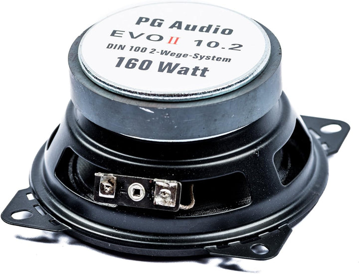 EVO II 10.2, 10 cm 2 Wege Coax Auto Lautsprecher Armaturenbrett