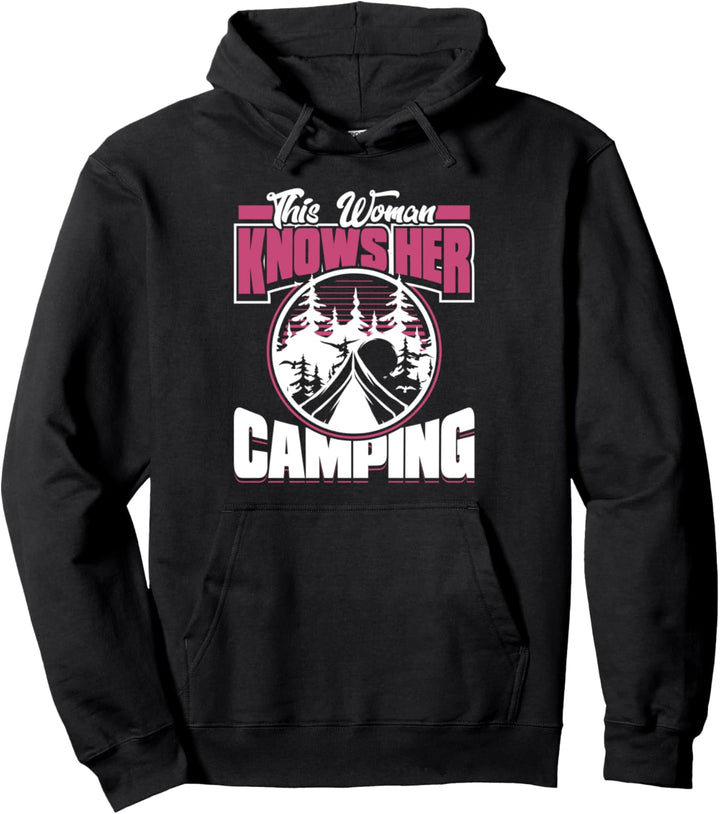 Campen Zelten - Reisen Urlaub Zeltplatz Camping Pullover Hoodie