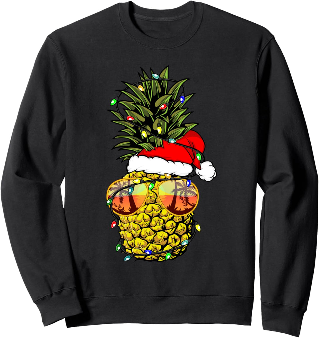 Ananas, Weihnachtsbaum oder Weihnachten im Juli, Ananas Sweatshirt