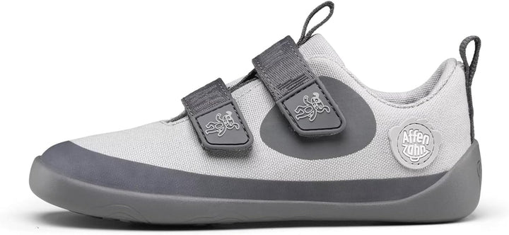 Affenzahn Barfussschuh Baumwolle Lucky Klettverschluss Vegan rutschfest Flexibel Reflektierend für d