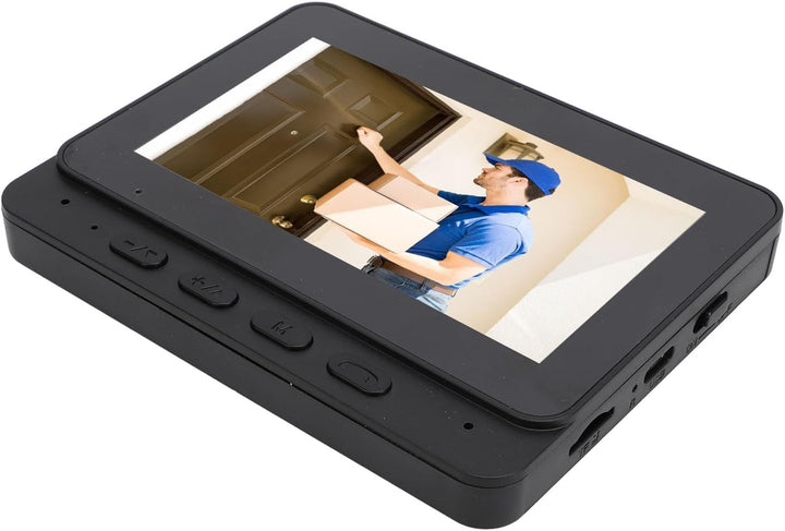 Yctze Kabellose Nachtsicht-Video-Türklingel, 1080P, 8 MP, 170° Weitwinkel, Zwei-Wege-Gespräch, IP66