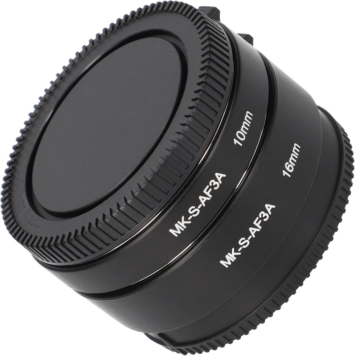 Automatik-Makro-Zwischenringe Extension Tube für Sony E-Mount Kameras, Meike MK-S-AF3A Metall, Metal