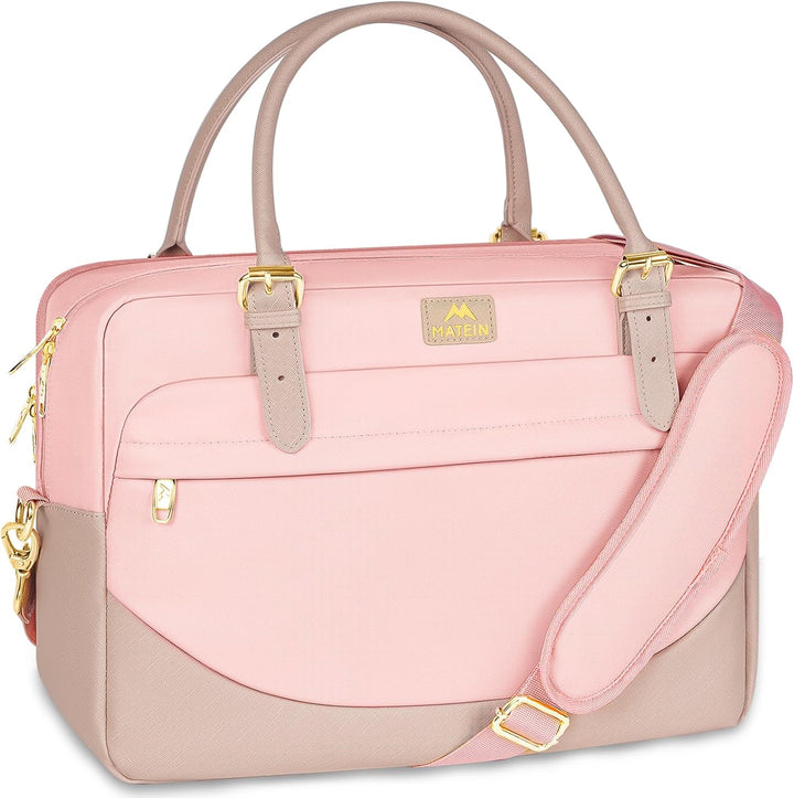 MATEIN Handtasche Damen Gross, Laptoptasche 17.3 Zoll Arbeitstasche mit Vielen Fächern Messenger Bag
