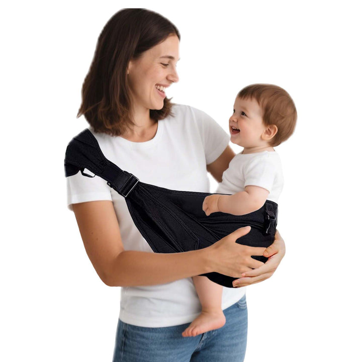 Tragetuch Baby & Seitentrage - Ergonomische Hüfttrage für Baby & Kleinkind mit Hüftsitz, ASTM Zertif