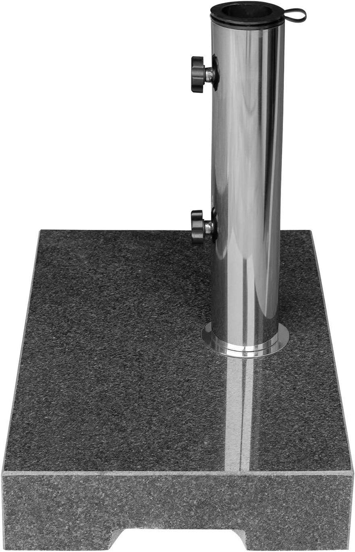 anndora Sonnenschirmständer Granit 25 kg dunkelgrau Balkonständer max 48mm Stamm, dunkelgrau