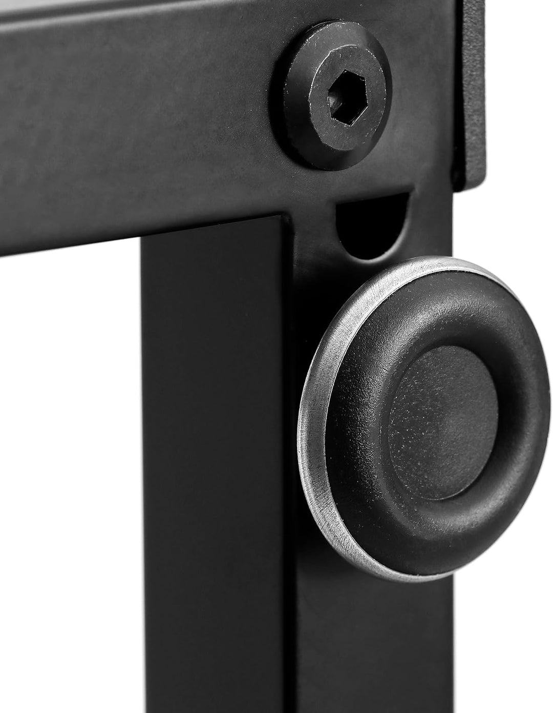 Hanamura Handtuchhalter Stehend – Schwarzer Handtuchständer mit 3 Stangen – Rutschfest & Kratzfrei –