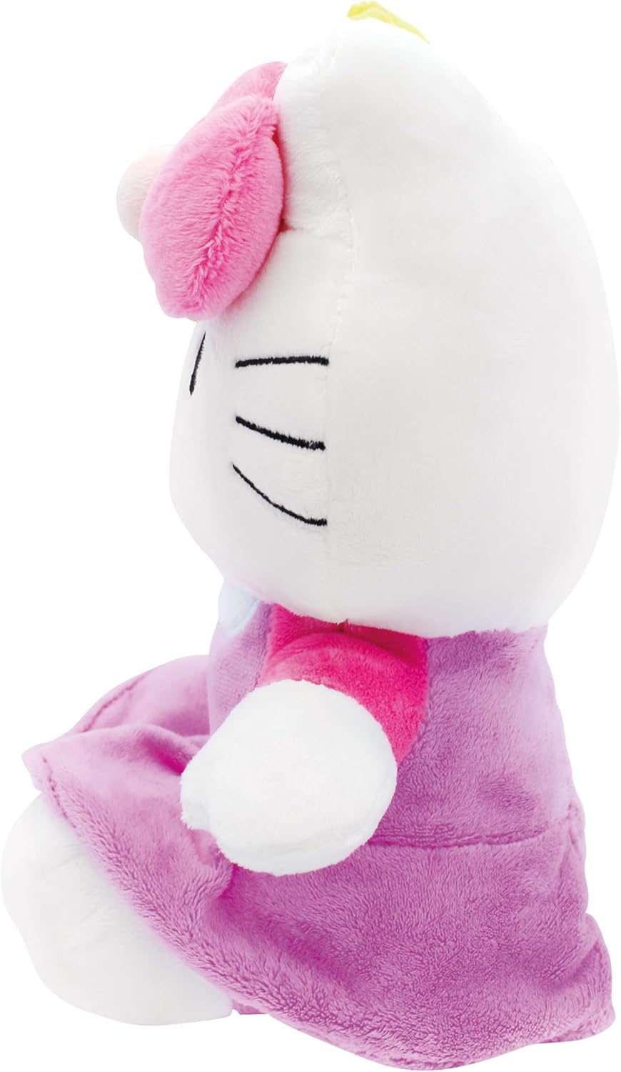Joy Toy - Hello Kitty Princess Eco Plush 24 cm in wiederverwendbarem Kartontäschchen Prinzessin, Pri