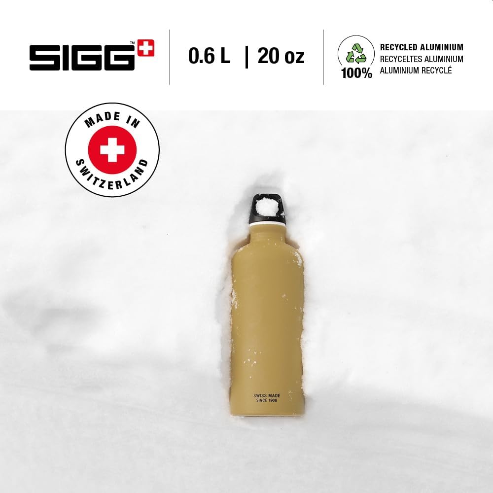 Sigg - Alu Trinkflasche - Traveller - Made in Switzerland - Kohlensäure geeignet - Auslaufsicher - F