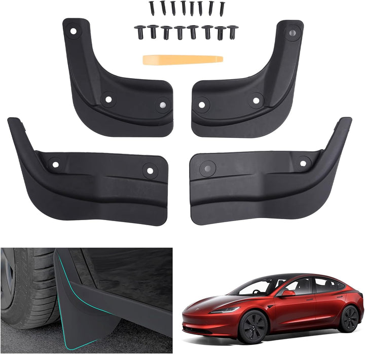 GAFAT Neu Tesla Model 3 Highland Schmutzfänger 2024 2025, Tesla Model 3 2024 Highland Mud Flaps Kotf