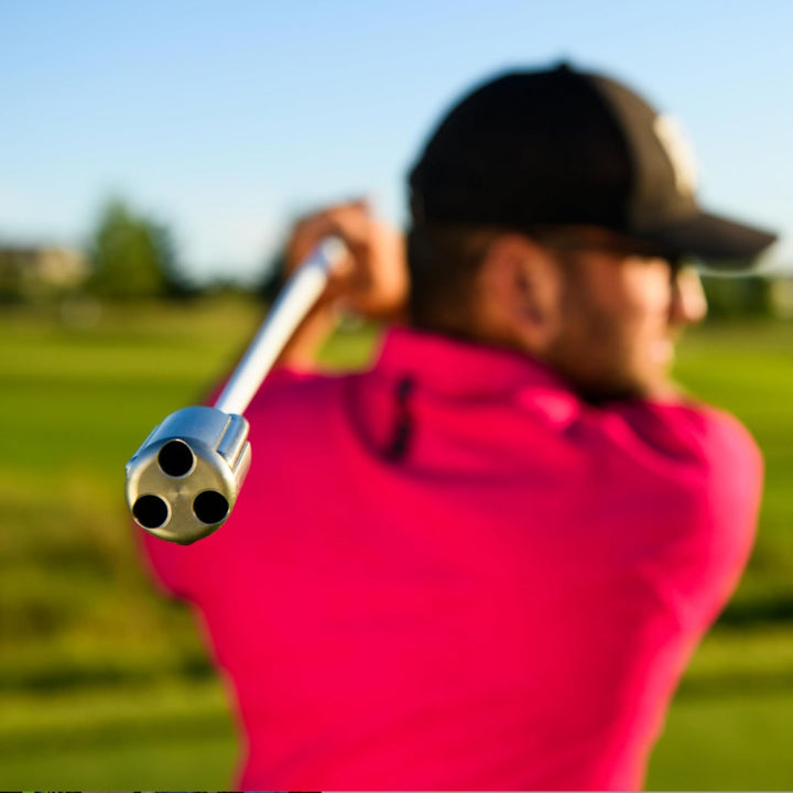 Rypstick, Golf Distanztrainingssystem, Geschwindigkeitsgerät, Aufwärmtrainingshilfe Weiss 45 45 Zoll