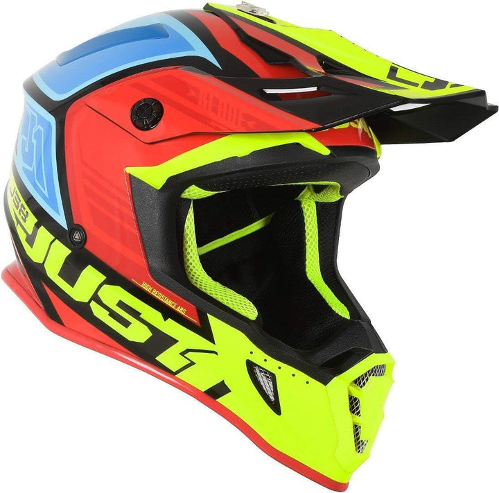 Just 1 Helmets J38 Blade S Black-Yellow-Red-Blue