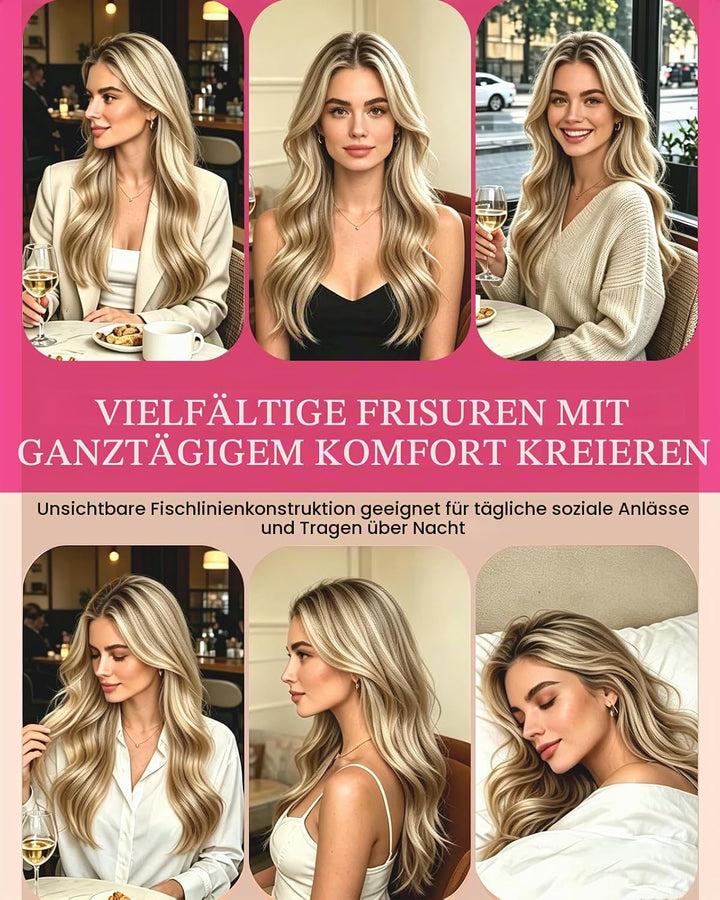 Hetto Microring Extensions Echthaar Balayage Microring Echthaar Extensions Remy Micro Ring Haarverla