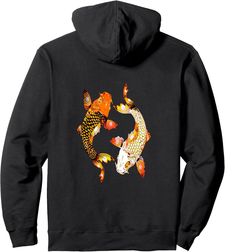 Japanische Koi Fisch Karpfen Nishikigoi Pullover Hoodie
