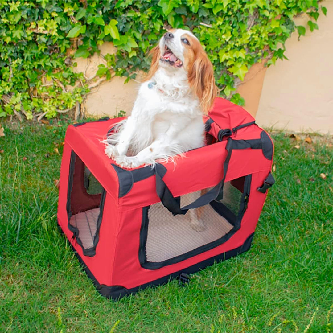 Mobiclinic® Pets, Hundebox, Balú, Europäische Marke, Transportbox Katze, Hund, Faltbar, Atmungsaktiv