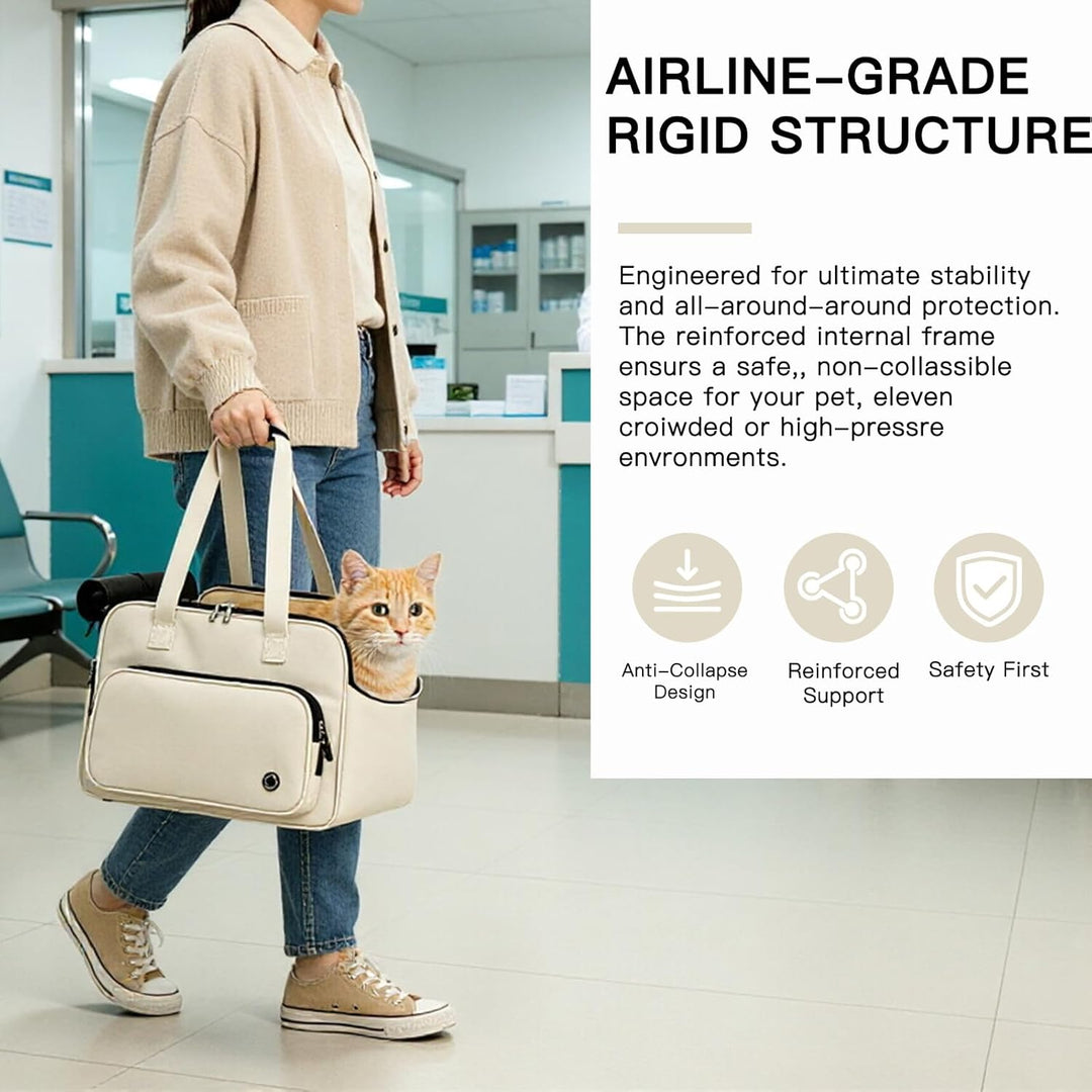 Hundetasche für Kleine Hunde und Katzen, Katzentransporttasche Haustiertasche, Tragetasche Hund Hund