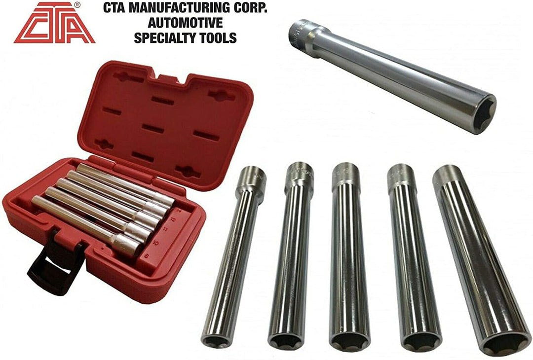 CTA Tools 1700 Steckschlüsselsatz, tief, metrisch, 5-teilig