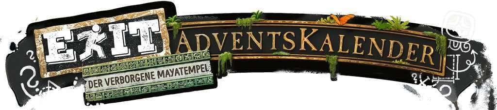 Ravensburger 18956 - EXIT Adventskalender - Der verborgene Mayatempel - 24 Rätsel für EXIT-Begeister