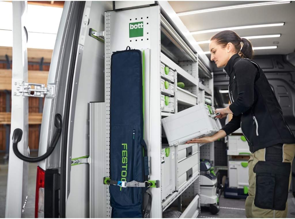 Festool Systainer³ SYS3 M 112 (mit Abdeckung für Beschriftungsfeld) 396mm x 296mm x 112mm, 396mm x 2