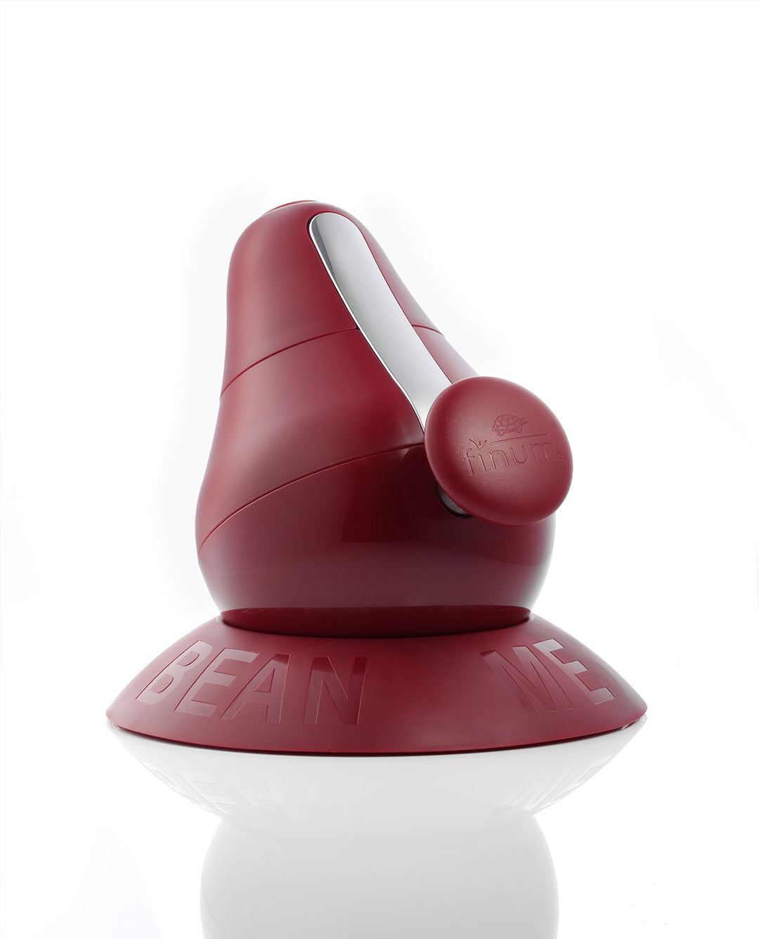 finum® BEAN ME UP – Manuelle Kaffeemühle mit Keramikmahlwerk, stufenlos einstellbar, Handkaffeemühle