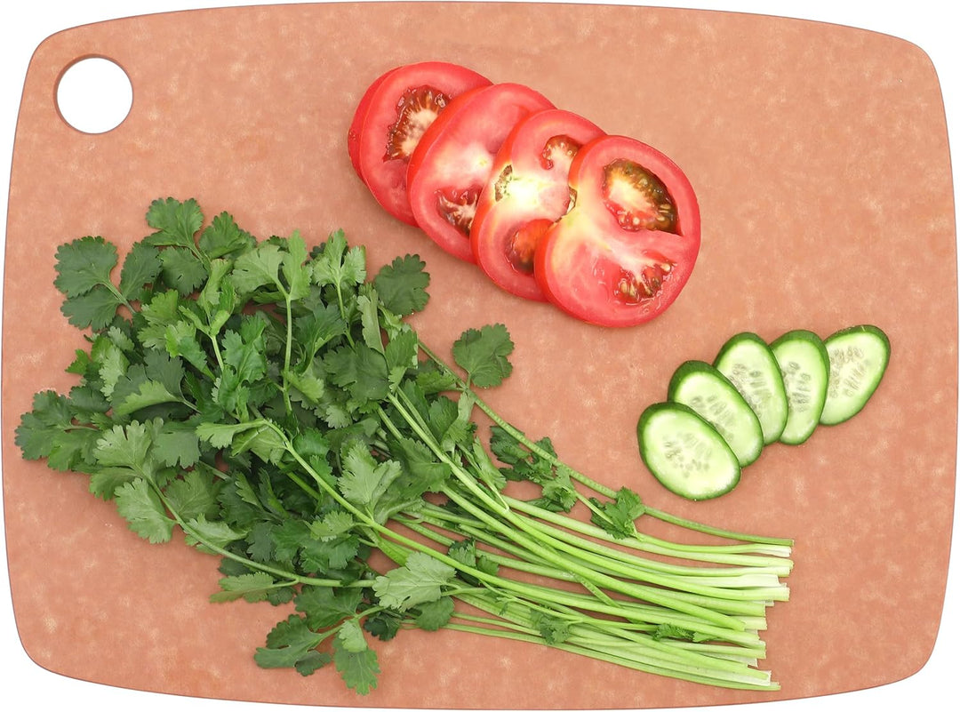 BESTCOOK Schneidebrett aus Holzfaser für die Küche, hohe Dichte, porenfrei, BPA-frei, spülmaschinenf