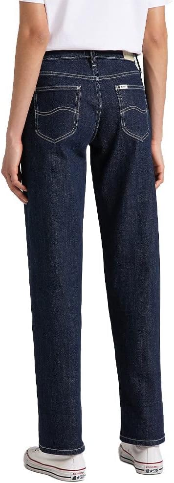 Lee Damen Jane Cuffed Jeans, Retro Rinse