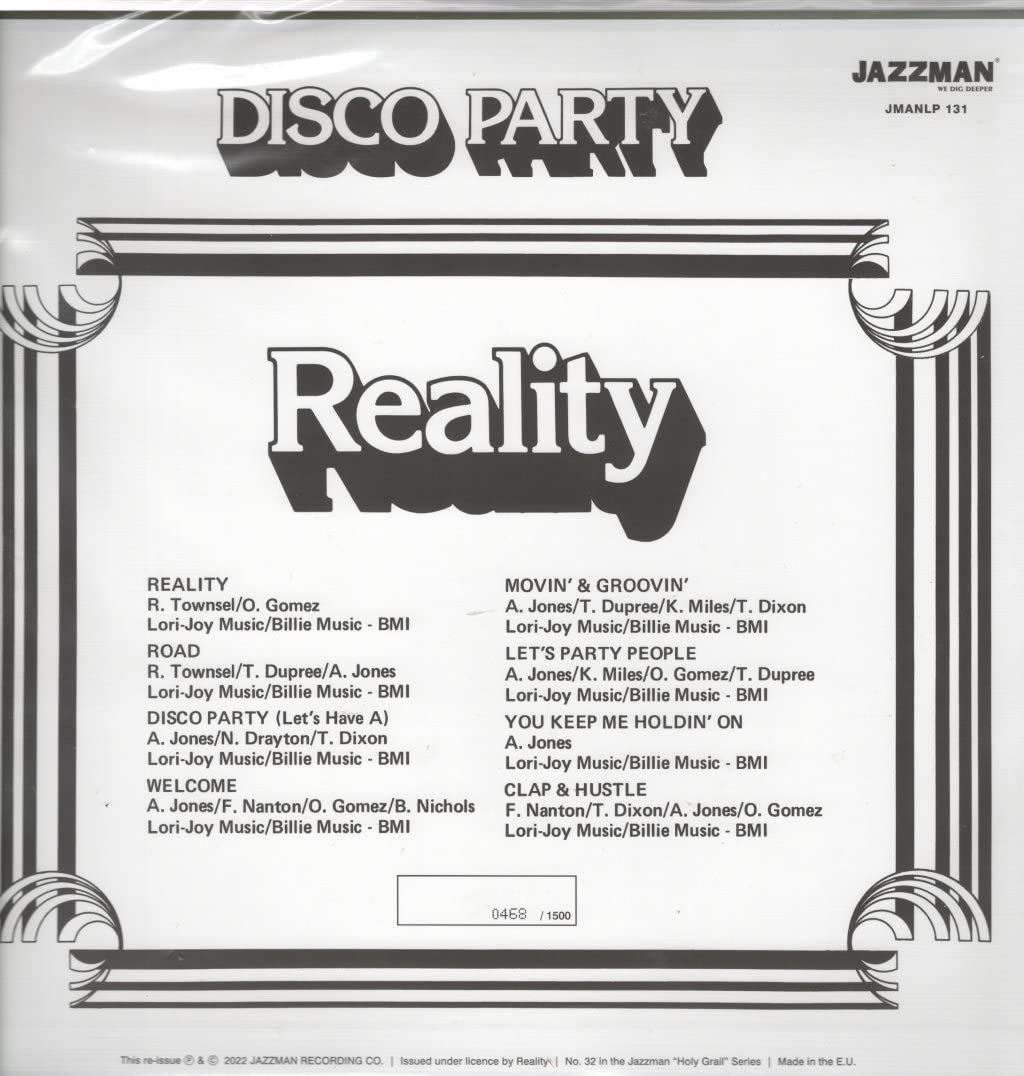 Disco Party, Vinyl