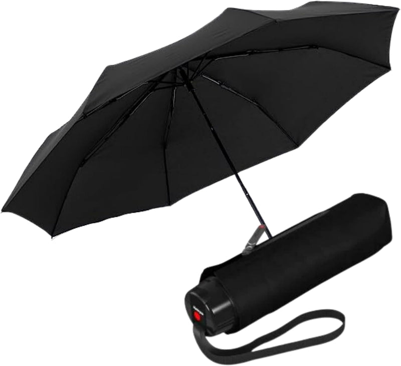 Knirps T.020 Small Manual - Taschenschirm Regenschirm black Einheitsgrösse Schwarz, Einheitsgrösse S