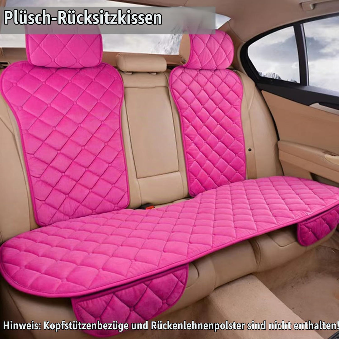 bangminda Auto Sitzauflage Sitzkissen Sitzbezüge Universal Plüsch Sitzauflagen Vordersitzbezüge Rück