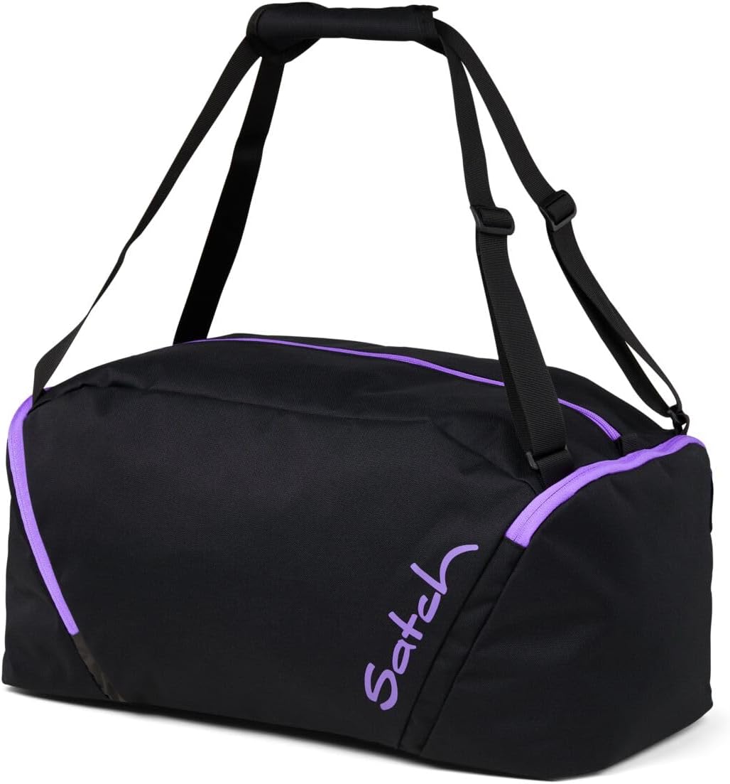 Satch Match Schulrucksack Set 3tlg. inkl. Schlamperbox und Sporttasche Purple Phantom, Purple Phanto