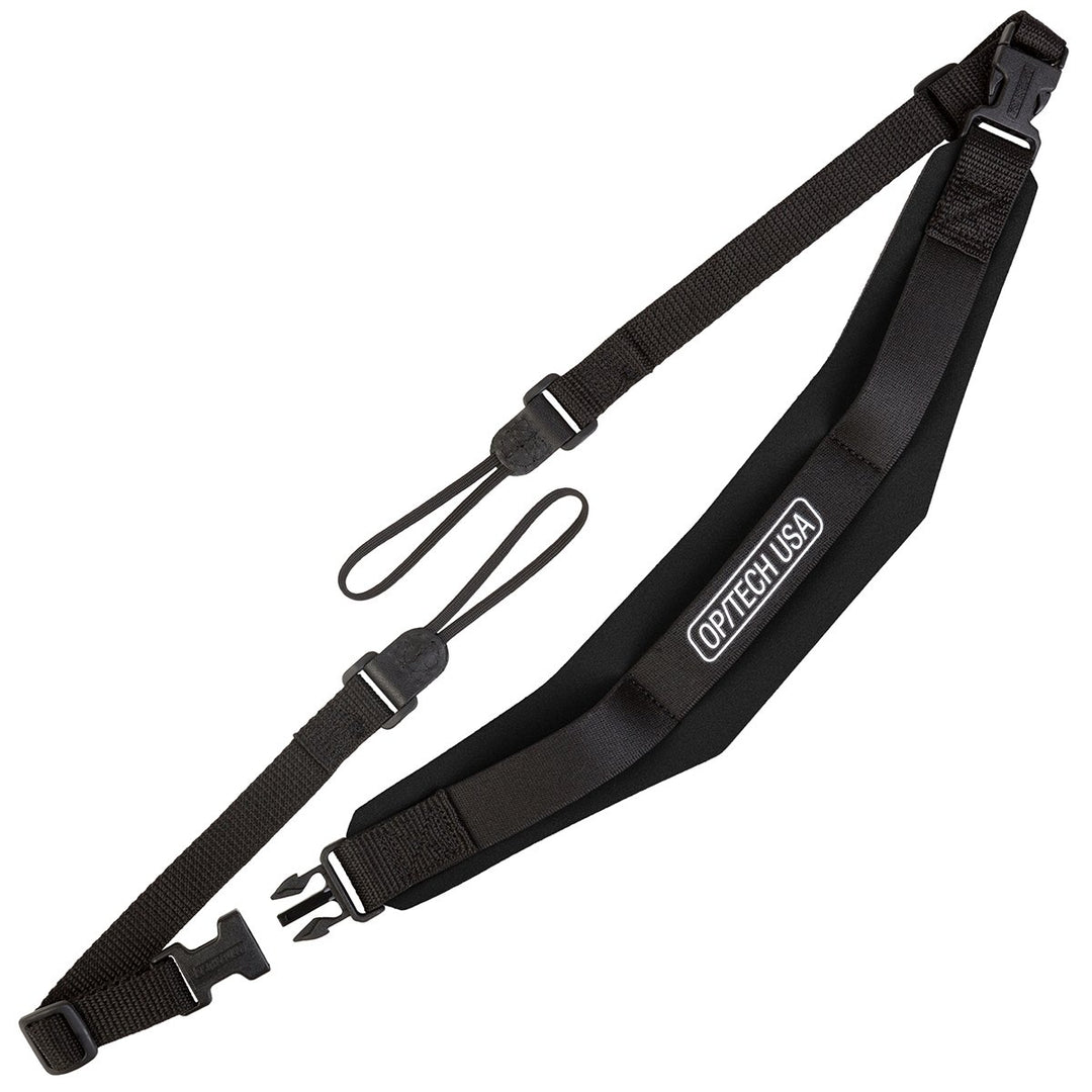 OP/TECH USA 1501372 Gurt Digitalkamera Neoprene Schwarz - Gurte (Digitalkamera, Neoprene, Schwarz, 6