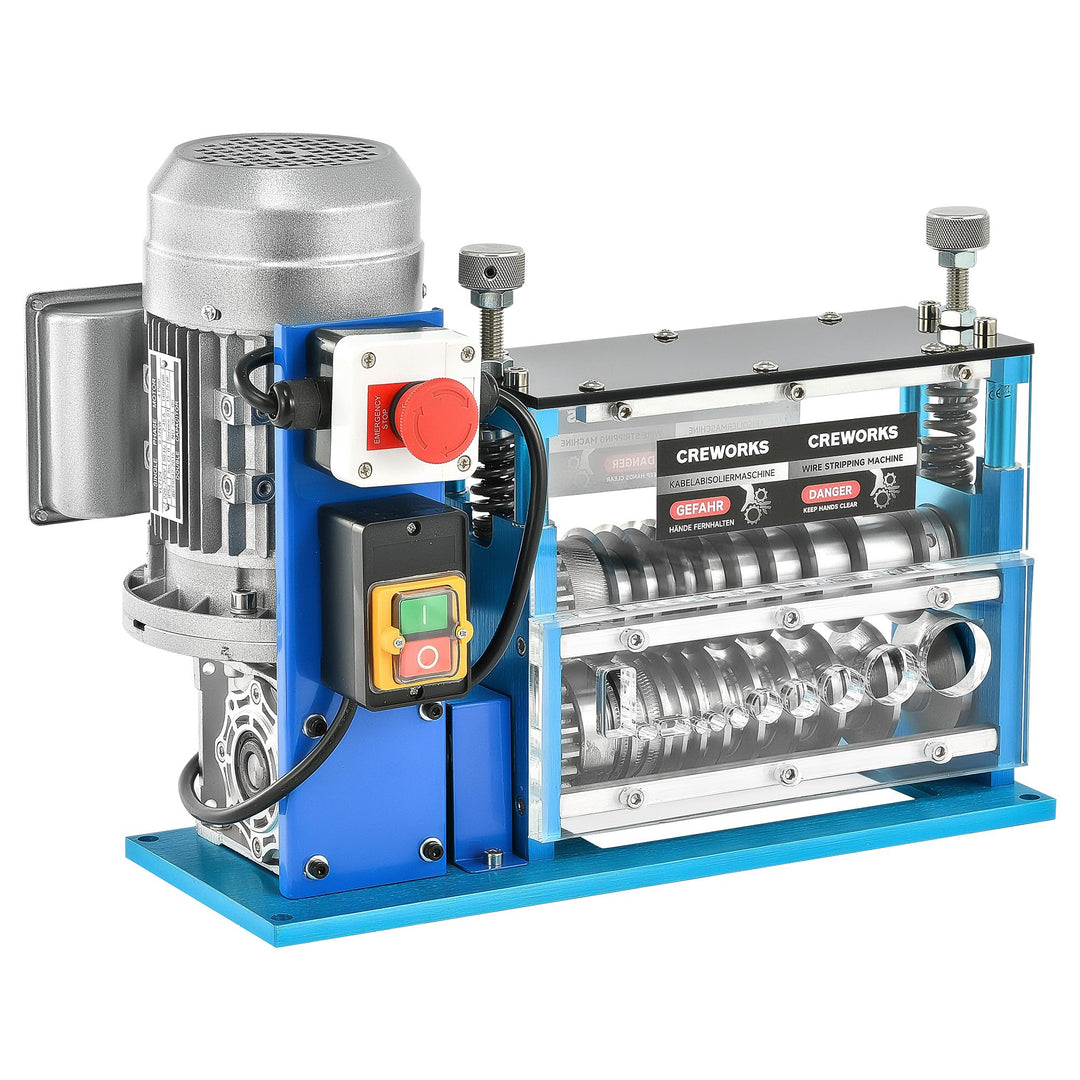 CREWORKS Kabelabisoliermaschine 1,5-38mm Kabelschälmaschine Abisoliermaschine Kabel Abisolierwerkzeu
