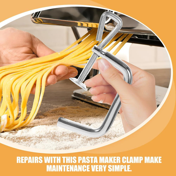 Amosfun Nudelmaschine ZubehöR Befestigungsclips Ersatzteil 2 StüCk Manuelle Pasta Maker Clip FüR Sic
