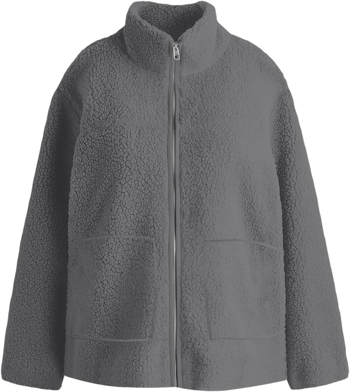 Umstandsjacke mit Babyeinsatz Warm Teddy Fleecejacke Umstands Baumwolljacke Winter Umstandsmode 2 in
