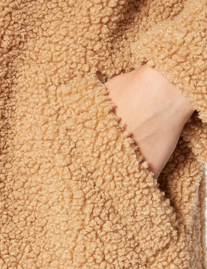 Supermom Damen Coat Furry Jacke 38 Ginger Root - P815, 38 Ginger Root - P815