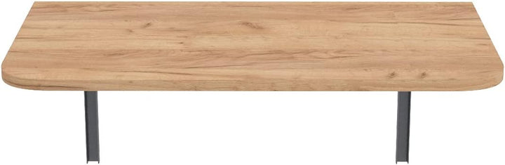 AKKE Klapptisch Wandklapptisch Esstisch - Klappbar Faltbar Platzsparend - Abgerundete Ecken - 80cm x