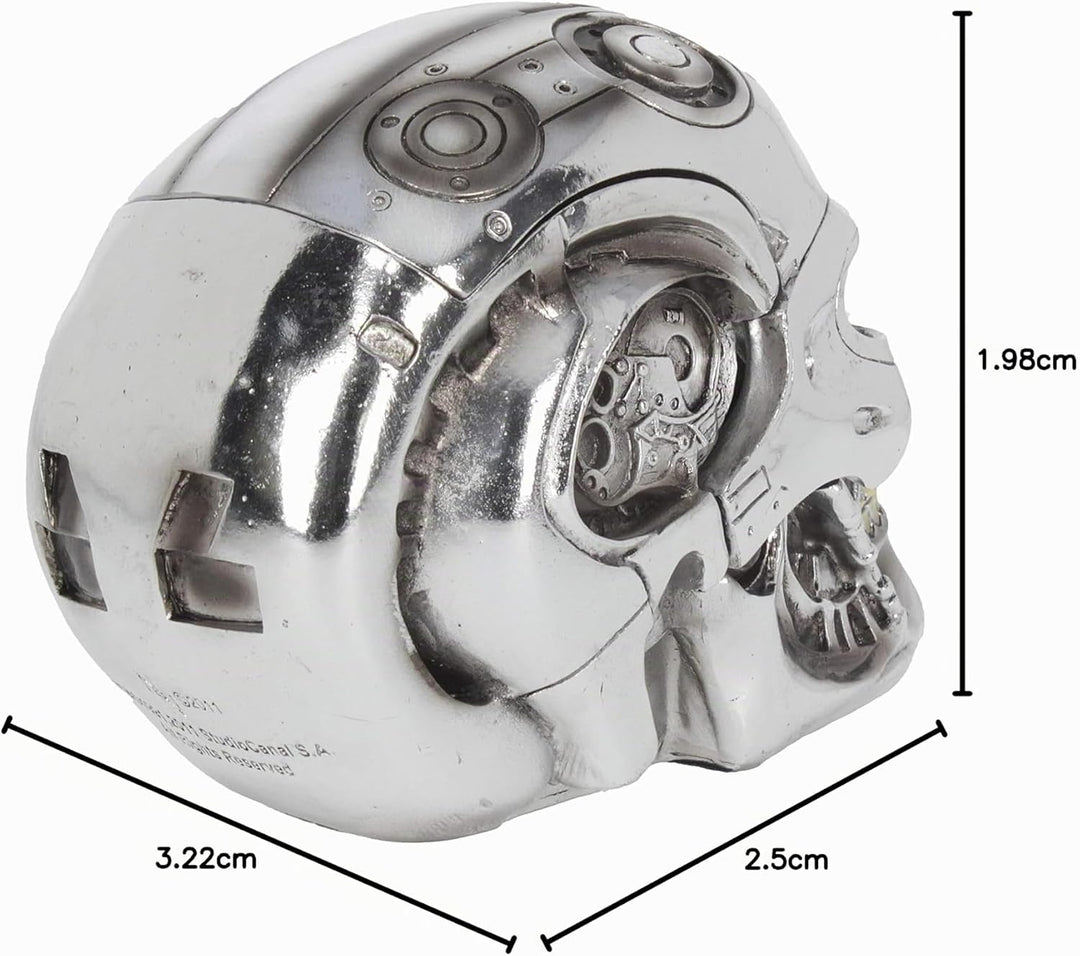 Terminator Nemesis Now, T Box, 18 cm, Silber, Kunstharz, Einheitsgrösse