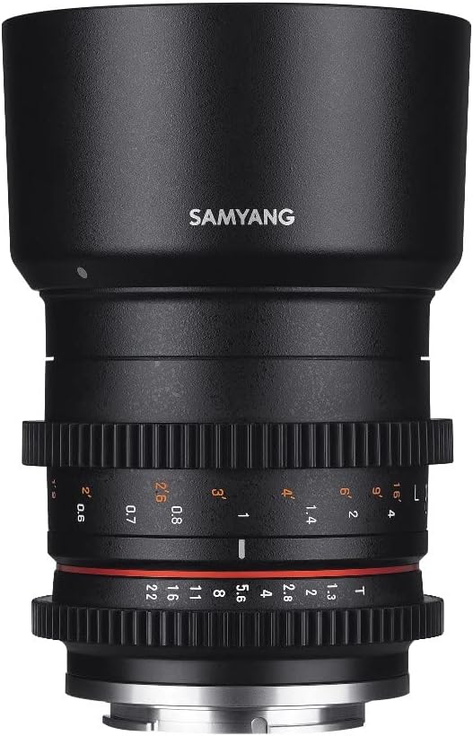 SAMYANG 14050T1.3SE T1.3 ED UMC CS Objektiv für Anschluss Sony E-Mount (50mm) für Sony E-Mount, für